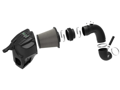 aFe  Quantum Pro DRY S Cold Air Intake System 13-18 Dodge Cummins L6-6. 53-10002D Photo - Unmounted