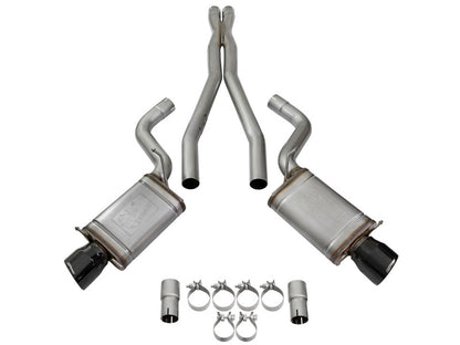 aFe  POWER 49-34063-B  MACH Force-Xp 3" 304 SS Cat-Back Exhaust System 49-34063-B Photo - Unmounted