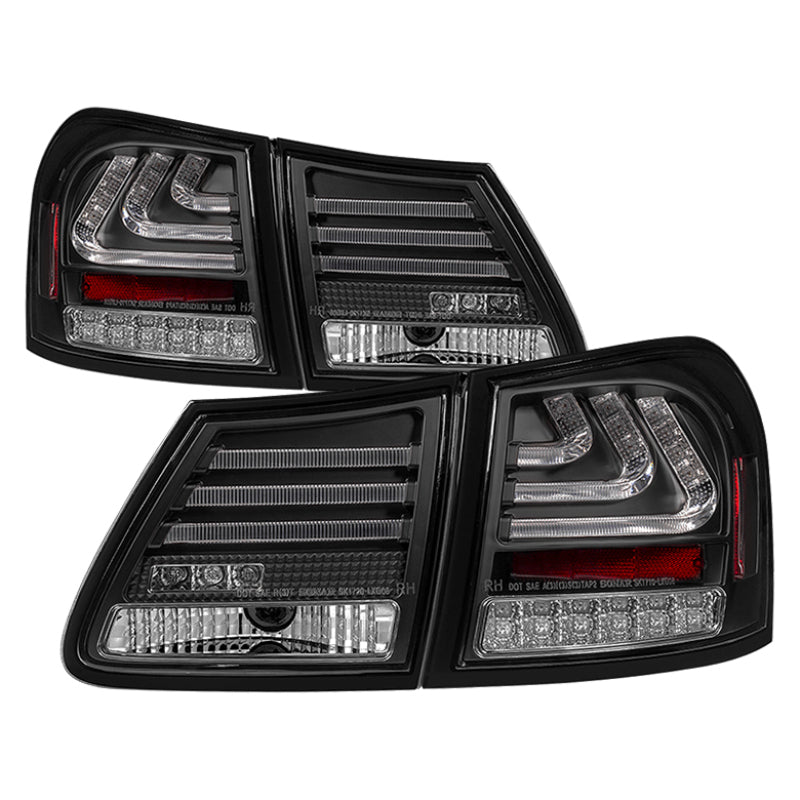 Spyder 07-11 Lexus GS 350 LED Tail Lights Black ALT-YD-LGS06-LED-BK 5082596 5082596 Photo - Primary