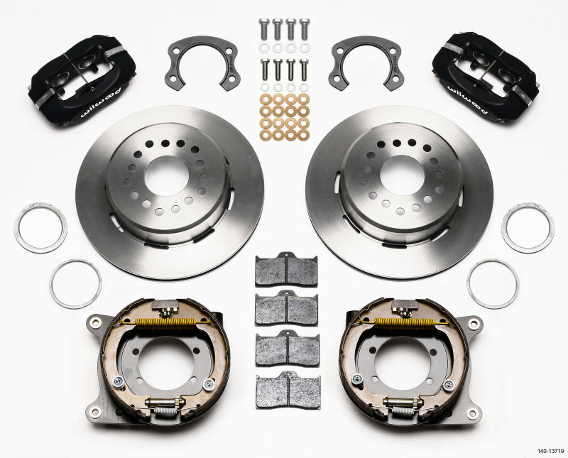 Wilwood Forged Dynalite P/S Park Brake Kit Ford 8.8 Special w/2.50in Offset-5 Lug 140-13719 140-13719 Photo - Primary