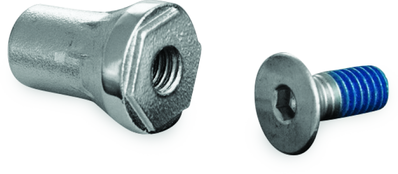 Kuryakyn Replacement Tapered Peg Mount With Screw Chrome 4376 4376 Photo - Primary