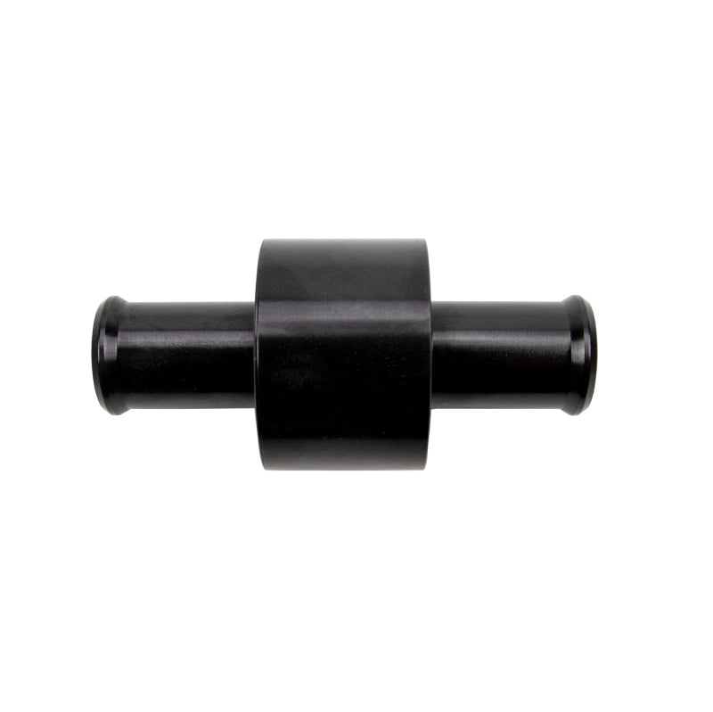 Wehrli 3/4in Hose Barb Straight w/ 1/2in NPT Port Billet Aluminum Adapter Fitting - Black Anodized WCF205-151 WCF205-151 User 1