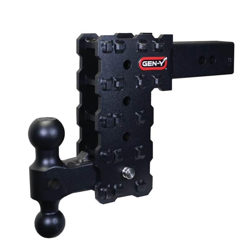 GEN-Y Hitch Gen-Y Phantom-X 2.5in Solid Shank 7.5in Drop 1.6K TW 16K Hitch w/GH-051 Dual-Ball GH-2414X GH-2414X User 1
