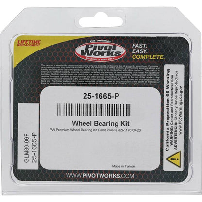 Pivot Works Polaris Wheel Bearing Kit Premium Bearings 25-1665-P 25-1665-P Photo - Primary