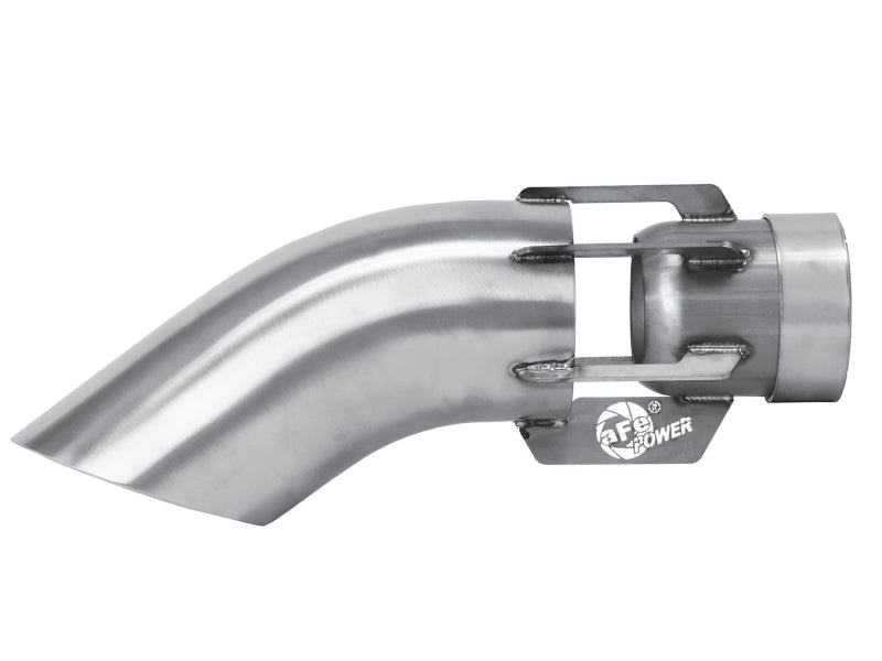 aFe MACH Force-Xp 304 Stainless Steel Clamp-on Exhaust Tip Brushed 49T30401-H151 49T30401-H151 Photo - Mounted