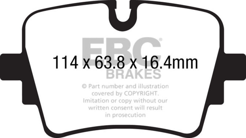 EBC Disc Brake Pad Set DP32192C Photo - Primary