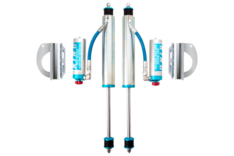 King Shocks 89-97 Toyota Land Cruiser 80 Front 2.5 Dia Remote Res Shock for 6in Lift w/Adj (Pair) 25001-309A 25001-309A Photo - Primary