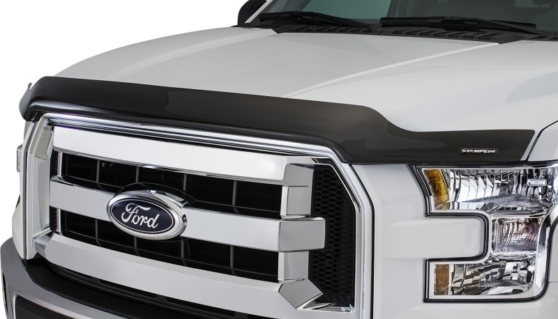 Stampede 2021-2023 Ford F-150 Excludes Tremor/Raptor Models Vigilante Premium Hood Protector - Smoke 2023-2 2023-2 Photo - Mounted