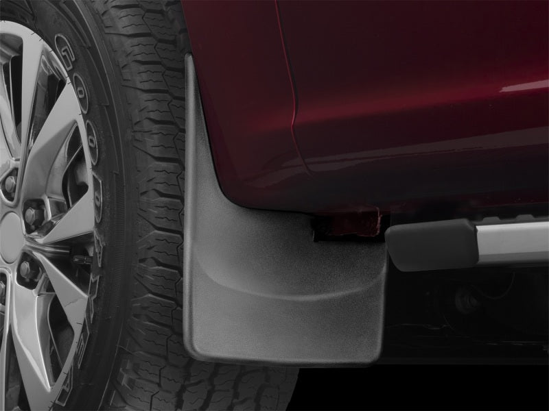 WeatherTech 2015 Ford F-150 w/o Wheel Lip Module No Drill Front Mudflaps 110050 Photo - Mounted