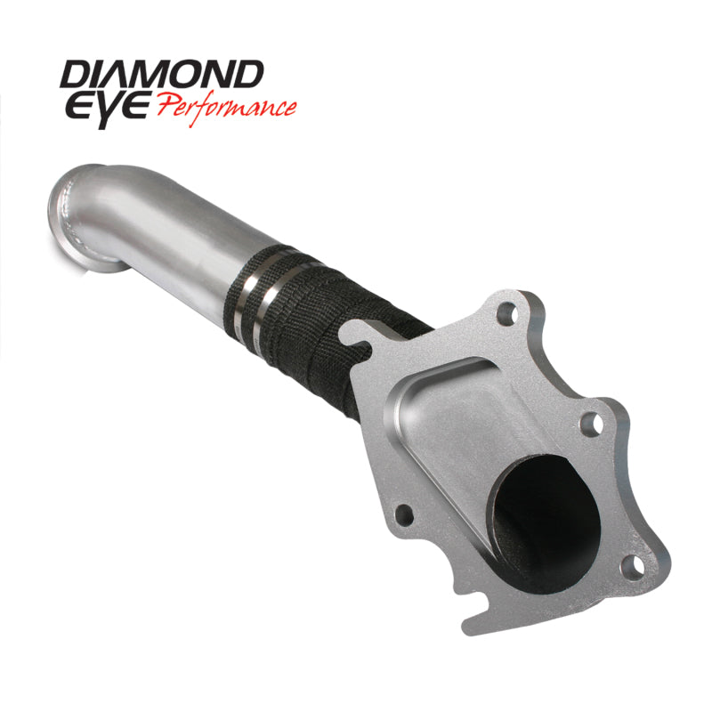 Diamond Eye Performance Diamond Eye TURBO-DIRECT 3in AL CHEVY LB7 DURAMAX 01-04 5 BTWN TURBO & F PIPE TRANS DIPSTICK MOD REQ 321055 321055 Photo - Primary