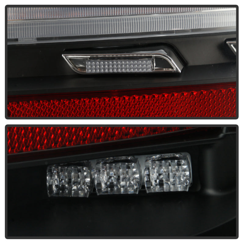 Spyder Porsche 987 Cayman 06-08 / Boxster 09-12 LED Tail Lights - Sequential Signal - Black 5086839 5086839 User 2