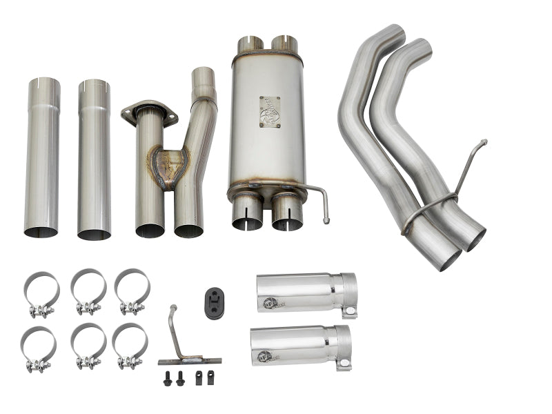 aFe  POWER 49-43091-P Rebel Series 3"409 SS  Cat-Back Exhaust System 49-43091-P Photo - Unmounted