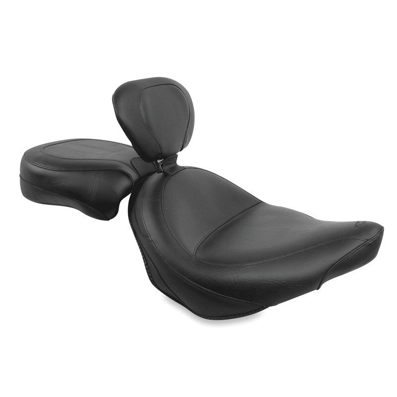Mustang Motorcycle Vintage Seat W/Driver Bkrest 79381 79381 User 1