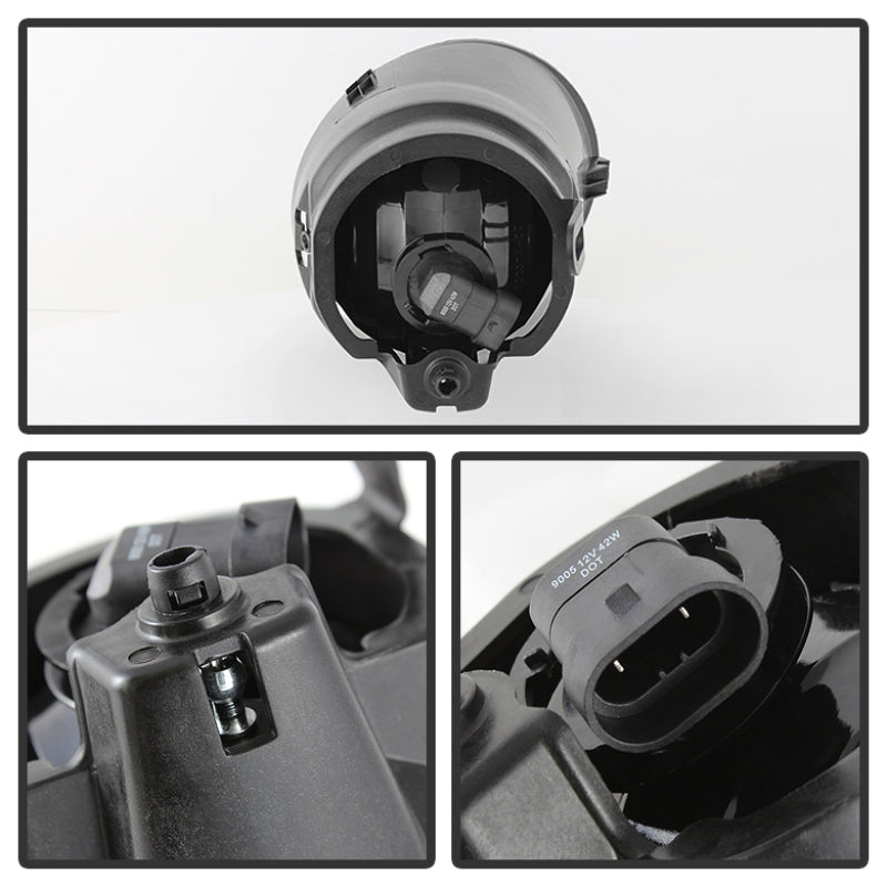 Spyder Toyota Tundra 07-13 All Double Cab/CrewMax OEM Fog Lightsw/swch Smke FL-CL-TTU07-SM 5020826 5020826 User 1