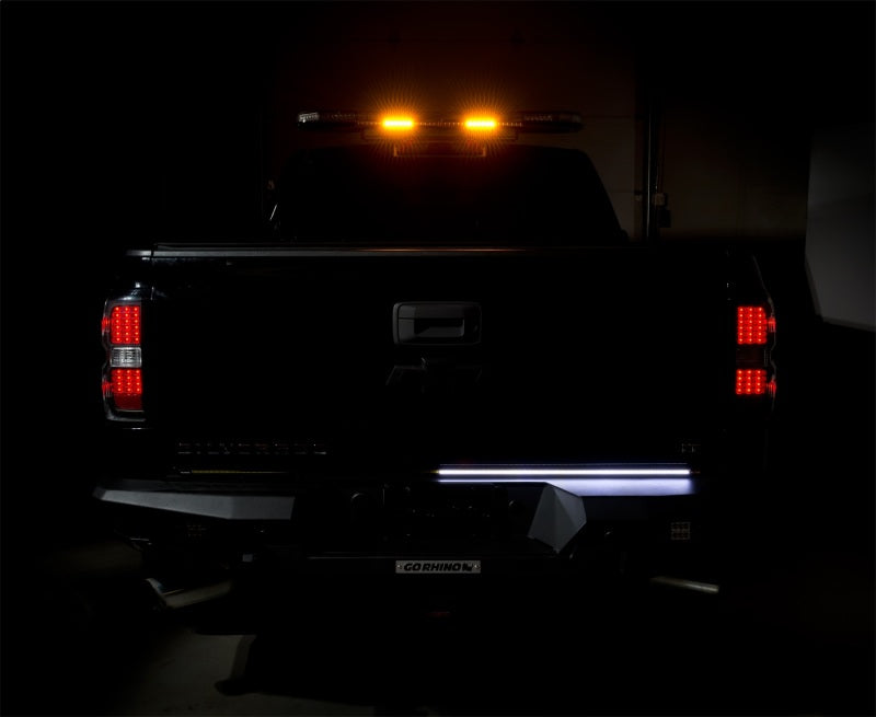 Putco 48in Work Blade LED Light Bar in Amber/White 93009-48 93009-48 Photo - Mounted