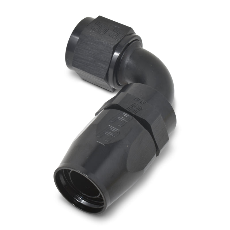 Russell Performance -16 AN Black 90 Degree Full Flow Hose End 610205 610205 Photo - out of package