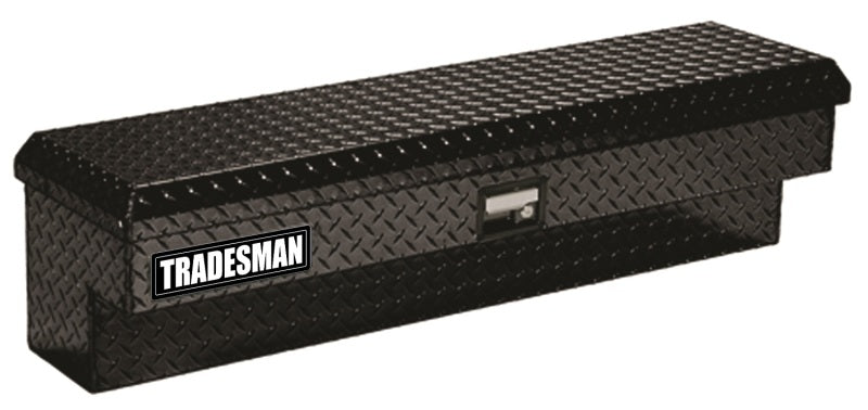 Tradesman Aluminum Side Bin Truck Tool Box (70in.) - Black 79772