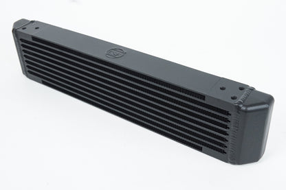 CSF Universal Single-Pass Oil Cooler - M22 x 1.5 Connections 22x4.75x2.16 8202 8202 Photo - out of package