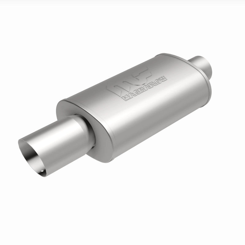 MagnaFlow 5" X 8" Oval Center/Center Performance Muffler With Tip 14834 360 Degree Image Set