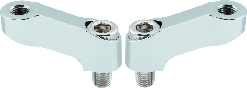 BikeMaster Yamaha Mirror Extension 10mm Pair - Chrome 152464 152464 User 3