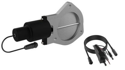 QTP 4in Bolt-On QTEC Electric Cutout Valve - Single QTEC40 QTEC40 Photo - Primary