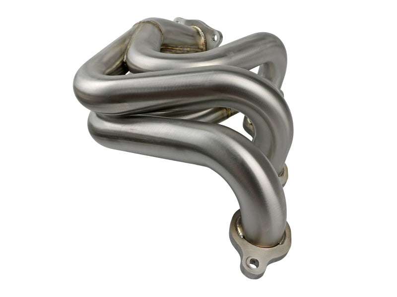 aFe Twisted 304SS Header 2020 Chevy Corvette (C8) 6.2L V8 - Brushed 48-34148-H 48-34148-H Photo - Unmounted