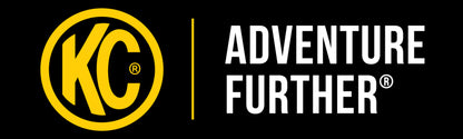 KC HiLiTES 17in. x 60in. Banner - Black w/Yellow kcl9902 kcl9902 Photo - Primary