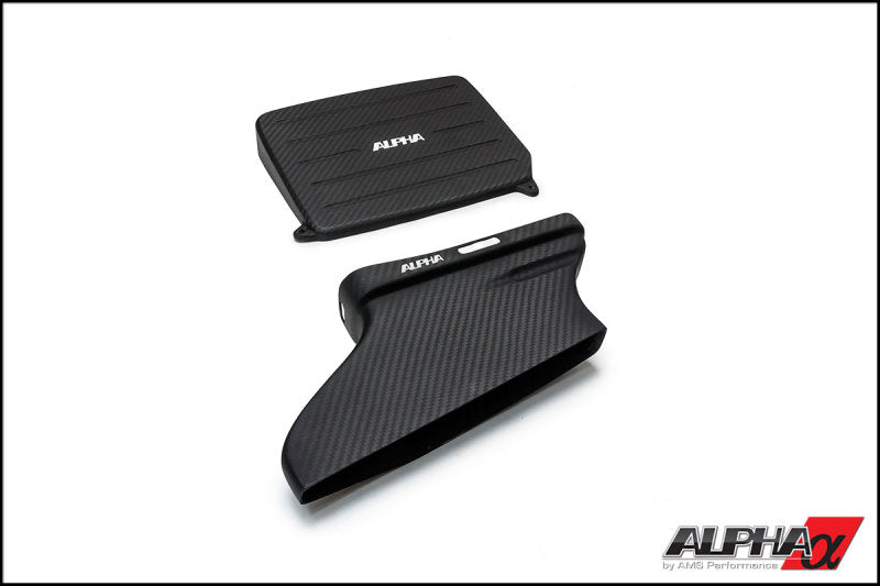 AMS Performance 14-18 Mercedes-Benz CLA 45 AMG 2.0T Alpha Cold Air intake w/Carbon Fiber Lid & Duct ALP.19.08.0003-1 ALP.19.08.0003-1 Photo - Primary