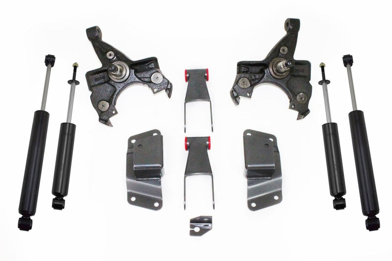 MaxTrac 88-91 GM C1500/2500 2WD Standard Cab 5/6 Lug 2in/4in Lowering Spindle Kit KS330524L KS330524L Photo - Primary