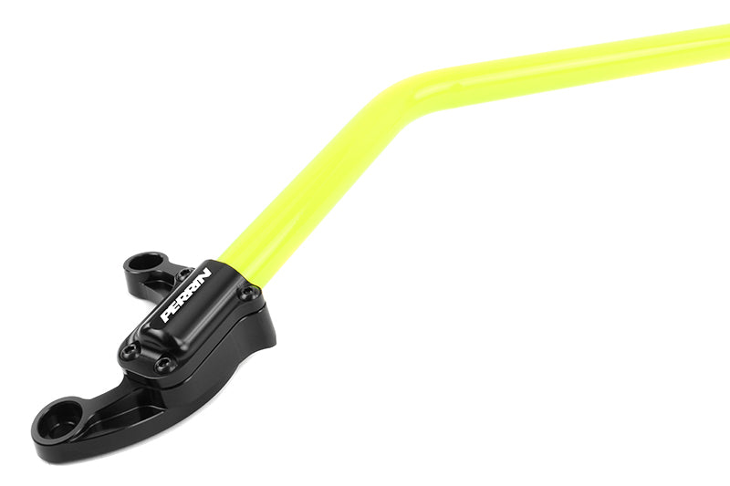 Perrin 08-16 WRX/STi Front Neon Yellow Strut Brace PSP-SUS-056NY PSP-SUS-056NY Photo - Primary