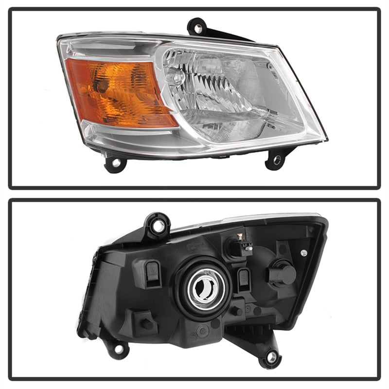 SPYDER xTune Dodge Grand Caravan 08-10 Passenger Side Headlight -OEM Right HD-JH-DGC08-OE-R 9035197 9035197 Photo - Unmounted