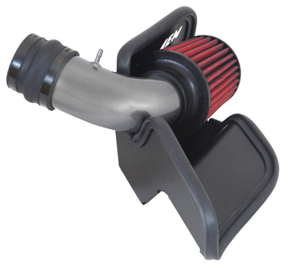 AEM Induction AEM 11-14 Volkswagen Jetta 2.0L L4 - Cold Air Intake System - Gunmetal Gray 21-763C 21-763C Photo - lifestyle view