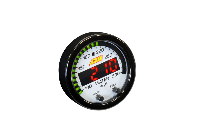 AEM Electronics Engine Coolant Temperature Gauge 30-0302 Photo - out of package
