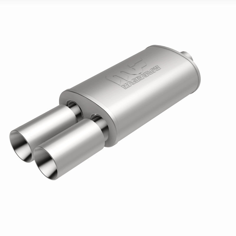 MagnaFlow 5" X 8" Oval Center/Dual Performance Muffler With Tip 14816 360 Degree Image Set