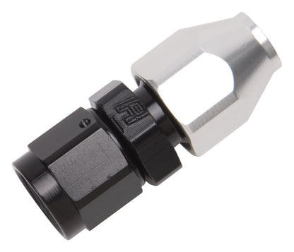 Russell Hose Adapter -8 AN Female Swivel to 1/2" Tube CLR/BLK Finish 639223 Photo - Primary