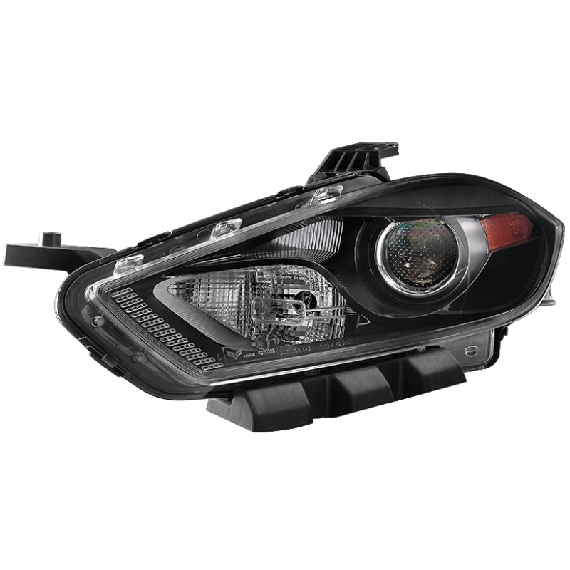 SPYDER xTune Dodge Dart 13-15 Driver Side Projector Headlight - OEM Left - Black HD-JH-DDART13-H-OE-L 9035159 9035159 Photo - Primary
