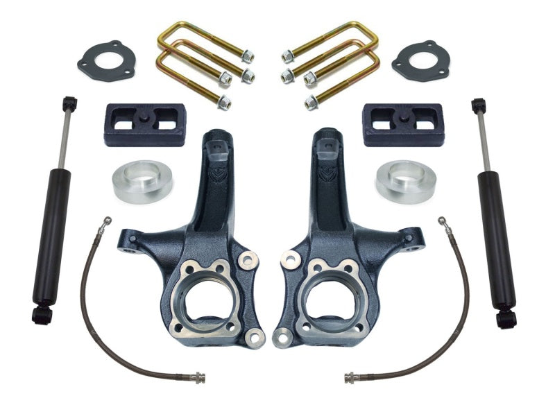 MaxTrac 15-18 Chevrolet Colorado 2WD 6.5in/3in MaxPro Spindle Lift Kit w/MaxTrac Shocks K880463 K880463 Photo - Primary