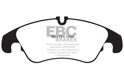EBC Disc Brake Pad Set UD13221 Photo - Primary