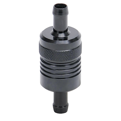 Russell Performance Black Street Fuel Filter (3in Length 1-1/8in diameter 3/8in inlet/outlet) 645150 645150 Photo - Primary
