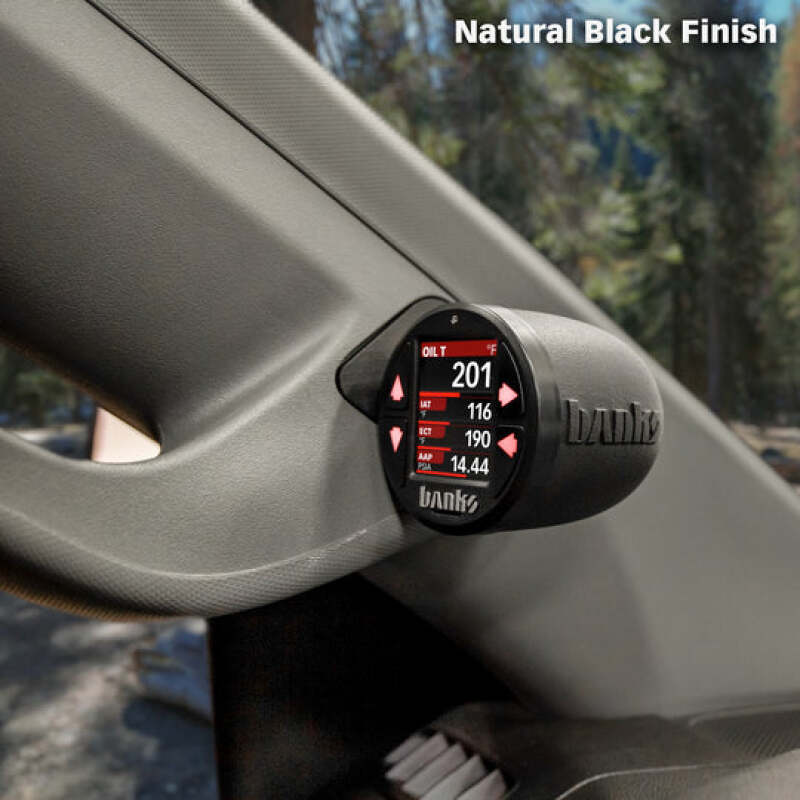 Banks Power 19-21 Chevy/GMC 1500 20-22 Chevy/GMC 2500/3500 iDash Stealth Pod Mount - Single Gauge 63359 63359 User 2