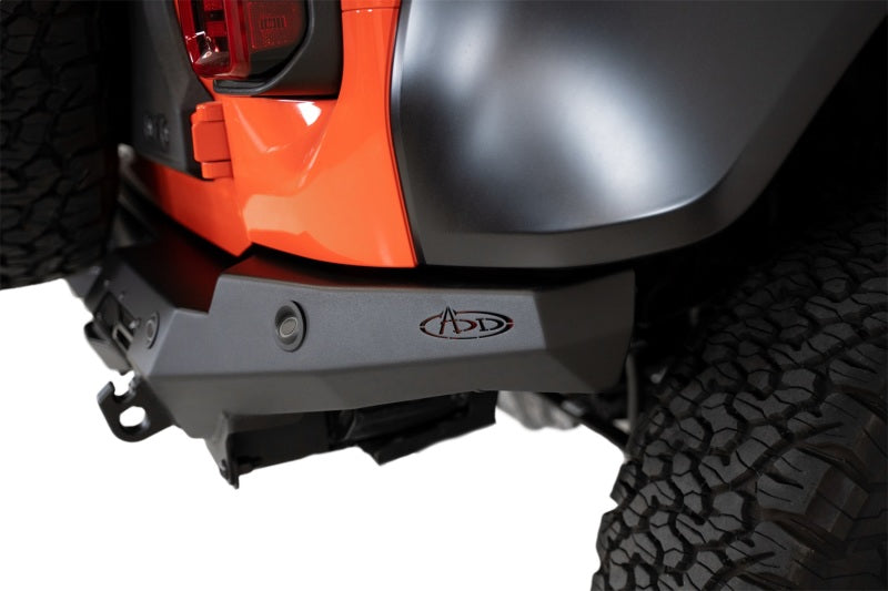 Addictive Desert Designs ADD 22-23 Ford Bronco Raptor Bomber Rear Bumper R260141090103 R260141090103 Photo - Mounted