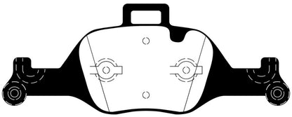 EBC 17+ BMW 530 2.0L Turbo (G30) Ultimax Front Brake Pads UD2060 UD2060 Photo - Primary
