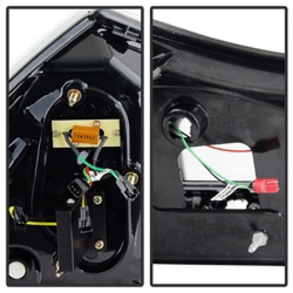 Spyder Lexus RX330/RX350 04-09 LED Tail Lights Black ALT-YD-LRX04-LED-BK 5080837 5080837 Photo - Unmounted