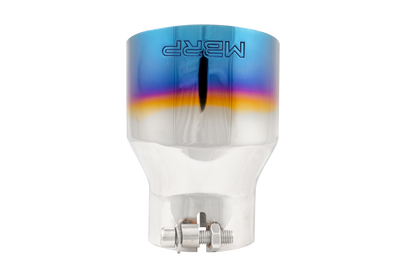 MBRP Universal Stainless Steel Dual Wall Tip 4.5in OD/3in Inlet/6.13in L T5180BE T5180BE Photo - Close Up