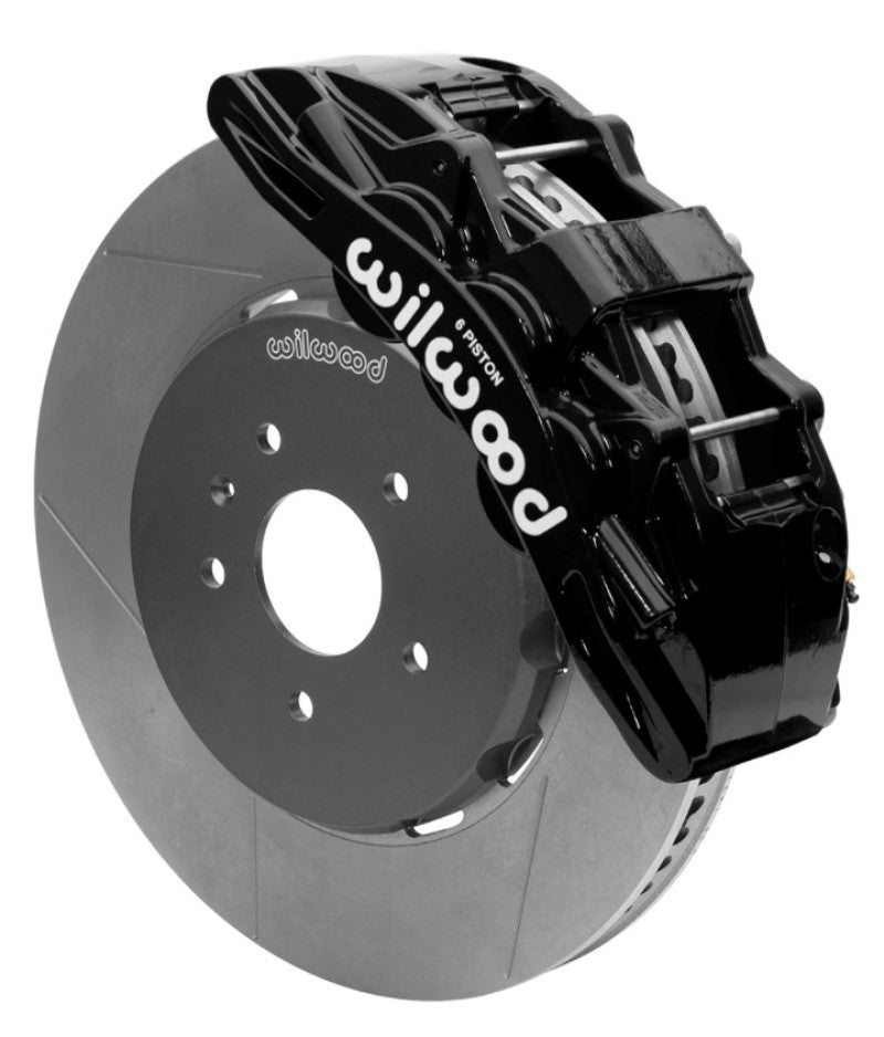 Wilwood SX6R Front Brake Kit 15in Slotted Black w/ Lines 14+ Chevy Corvette C7 140-15743 140-15743 User 1