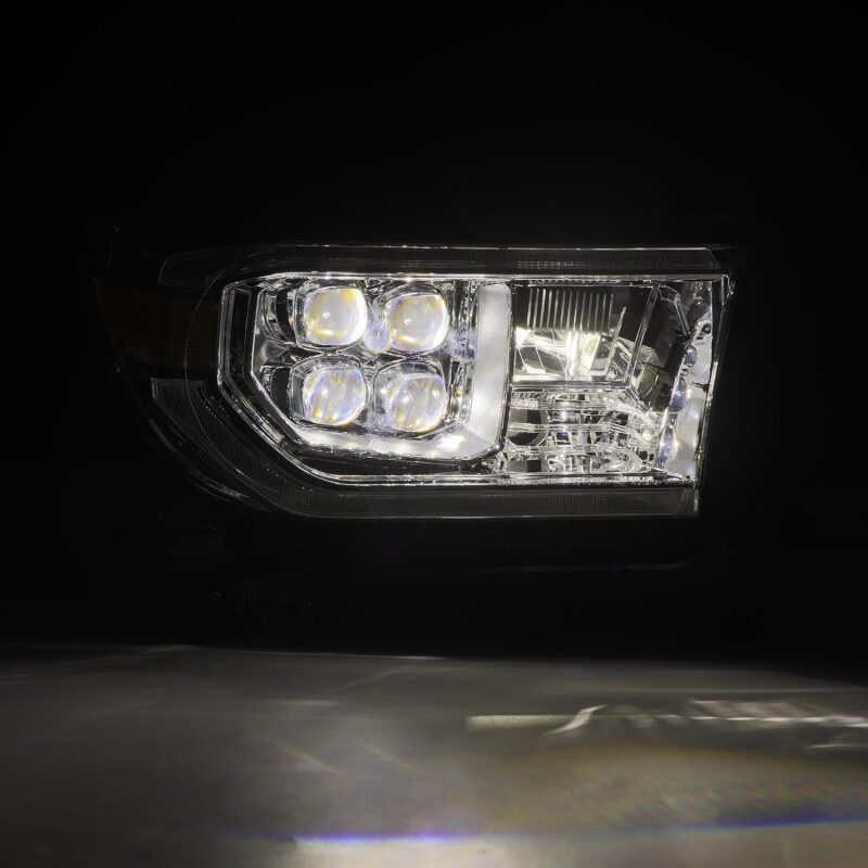 AlphaRex 07-13 Toyota Tundra / 08-17 Sequoia NOVA LED Proj HL Chrome w/Actv Light Seq. Sig + DRL 880819 880819 User 3