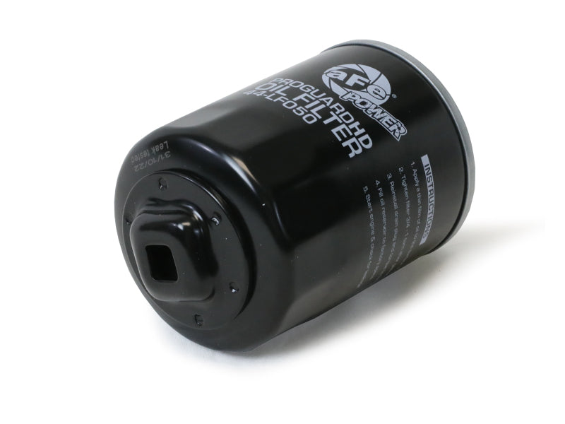 aFe 03-06 Pontiac Vibe L4 1.8L/08-15 Scion xB L4 2.4L Pro GUARD HD Oil Filter 44-LF050 44-LF050 Photo - Unmounted