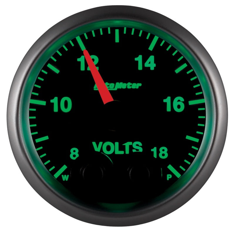 Autometer 2-1/16" Voltmeter, 8-18V, Digital Stepper Motor, Elite 5683 User 3
