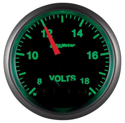 Autometer 2-1/16" Voltmeter, 8-18V, Digital Stepper Motor, Elite 5683 User 3