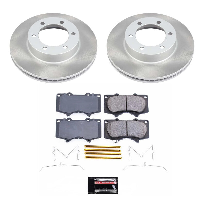 PowerStop Power Stop 00-06 Toyota Tundra Front Semi-Coated Rotor Kit SC2324 SC2324 Photo - Primary